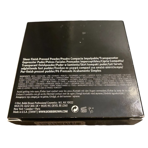 BOBBI BROWN GOLDEN ORANGE SHEER FINISH PRESSED POWDER .31oz 9g SETTING POWDER - Picture 3 of 7